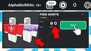 NEW SECRET TRICK TO GET ANY FREE CLOTHES ON ROBLOX IN 2021 WORKING [upl. by Rednasxela]