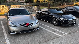 INFINITI G37 AND INFINITI Q60  WALKAROUNDPOV DRIVE [upl. by Thacher142]