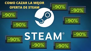 CAZAR la mejor oferta de tu juego Favorito en STEAM saber si una rebaja vale la pena o no 90 [upl. by Paquito55]