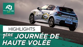 Rallye Jeunes Yacco FFSA  première journée de haute volée ✔ [upl. by Besnard]