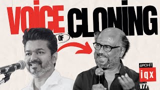 IQX Presents Vijay Speaks as Rajini  Voice Cloning Magic [upl. by Piers]