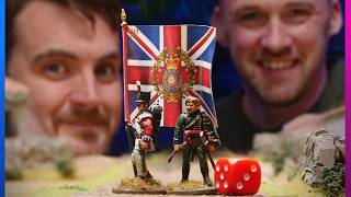 Can Sharpe and Peachy defeat the French  Battle Report Napoleonic Chosen Men [upl. by Ettenuj84]