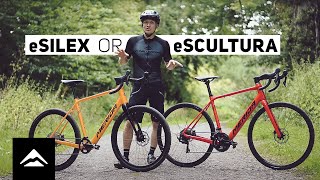 MERIDA eSILEX or eSCULTURA eroad or egravel bike  Which is best for you [upl. by Alyat]