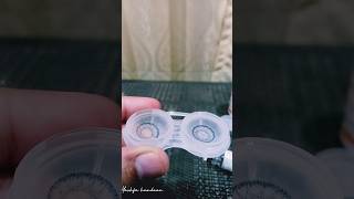 My new contact lenses Power lenses contactlenses lens eyesight eyecare shorts trending [upl. by Zenia104]