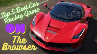 🎮 TOP 5 BEST car racing games on the browser  Free amp Addictive Online Games 🔥 [upl. by Enriqueta217]