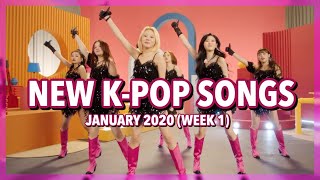 New KPop Songs  January 2020 Week 1 [upl. by Even]