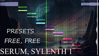 FREE EDM PRESETS SERUM SYLENTH 1 ELECTRONIC MUSIC [upl. by Ardnassac61]