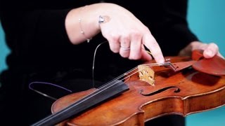 How to Replace Strings  Violin Lessons [upl. by Nnayelsel]