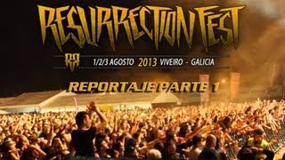 Reportaje Resurrection Fest 2013 Parte 1  Metalovision [upl. by Korella949]