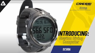 Introducing Cressi´s innovation Newton Dive Watch Computer [upl. by Nedaj]