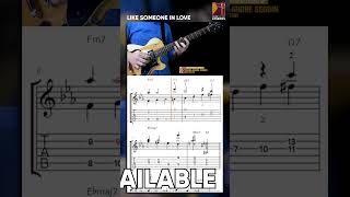 Learn quotLike Someone In Lovequot Chord Melody  with FREE Tabs [upl. by Gavan]