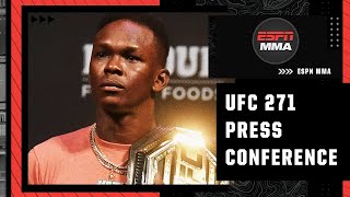 UFC 271 PreFight Press Conference  ESPN MMA [upl. by Luas]