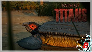 Path Of Titans Testing de lArchelon [upl. by Blessington]