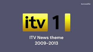 ITV  News theme 20092013 [upl. by Ettereve]