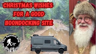 Alaska AdVANtureDay 42Christmas Wishes For A Good Boondocking Site [upl. by Duaner]