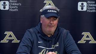 2024 Akron Zips Football  Weekly Press Conference  111524 [upl. by Calandra179]