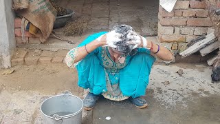 hair wash kaise karte hain  have shampoo [upl. by Sukramaj]