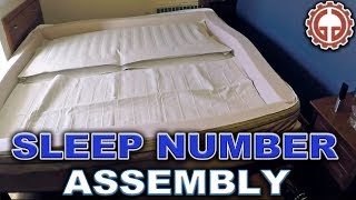 Sleep Number P5 Bed UNBOX amp ASSEMBLY [upl. by Ilajna503]