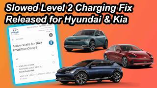 Ioniq 5 Ioniq 6 amp EV6 Getting ANOTHER Update To Fix Slow Level 2 Home Charging [upl. by Rivers275]