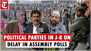 Something fishy’ in not holding simultaneous polls Political parties in Jammu and Kashmir [upl. by Eneli]