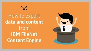 Export data and content from IBM FileNet Content Engine [upl. by Schiro247]