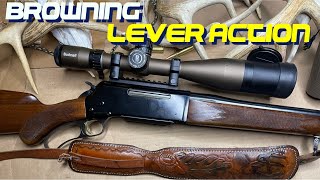 BLR Browning Lever Action Rifle Review [upl. by Nellac]