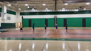 Winslow Township High School Color Guard 2021 [upl. by Remmos]