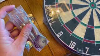 Bristle Steel Tip Dartboard Dart Boards for Adults Bristle Steel Tip Dartboard Set Review [upl. by Eseerehs468]