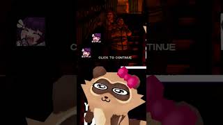 Raccoon is very good hostage negotiator  twitchclips vtuber furry walkingdead fyp AttacRacc [upl. by Atinrev839]