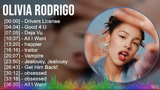 Olivia Rodrigo 2024 MIX Playlist  Drivers License Good 4 U Deja Vu All I Want [upl. by Ytsirc165]