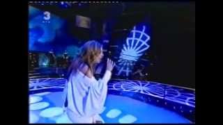 Ana Nikolic  Januar  LIVE  Beovizija  TV RTS 2003 [upl. by Arvin879]