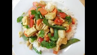 Vegan Peanut Butter Tofu Stir Fry [upl. by Ahsyle111]