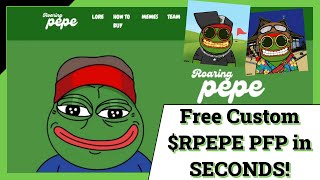 Make Your Free Custom RPEPE PFP in SECONDS [upl. by Henriette]