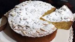 Torta della nonna con crema allarancia quotRICETTA DOLCE GOLOSISSIMAquot [upl. by Atnahc]