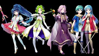 Fire Emblem Heroes Voice Clips  Childhood Encounter Tana LArachel Lyon Eirika Ephraim Duo [upl. by Aracat]