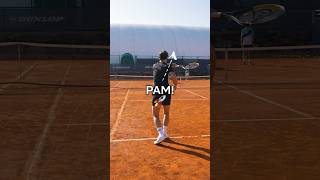 Follow the ball with your body to hit your target 🎯 💪 tennis tenniscoach tennistips [upl. by Lyda]