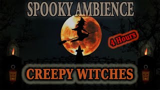 Spooky Halloween Ambience 🎃Creepy Witches 💀 2 Hours of Horror Sounds and Creepy Ambience  Eerie 👻 [upl. by Ierdna200]