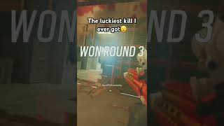 The luckiest kill I ever got😮 rainbowsixsiege r6siege gaming shorts [upl. by Carder429]