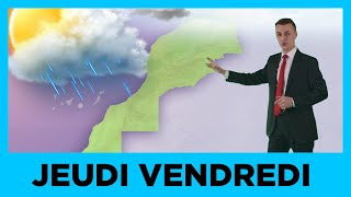 🟠Meteo Maroc  Jeudi Vendredi Samedi 25 26 27  mars  2021 [upl. by Ystap]