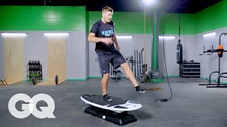 SURFSET Balance Techniques with Mike Hartwick–GQ’s Fighting Weight Series [upl. by Seek94]