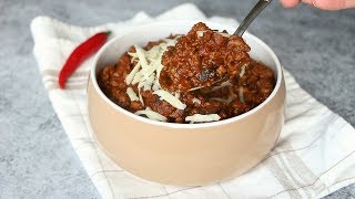 Keto Low Carb No Bean Chili [upl. by Gillian]