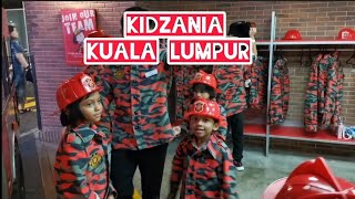 We want to be fire fighter at Kidzania Kuala Lumpur  Tiny QD [upl. by Nnor15]