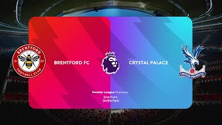 🔴 Brentford FC vs Crystal Palace Premier League 20242025 Pes Prediction [upl. by Nimajneb]