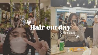 Hair Cut at a Korean Hair Salon vlog 💇🏻‍♀️  Chloe Jjang [upl. by Donela71]