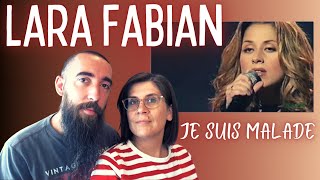 Lara Fabian  Je suis Malade REACTION with my wife [upl. by Kire]