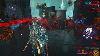 Warframe  Voruna Nuke 2  Fang Prime vs 20 Eximus level 180  with Heavy Fang Fire tryclo [upl. by Stilwell]