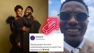 Wizkid React To Davido and Chioma Wedding Chidivo24 [upl. by Etolas]