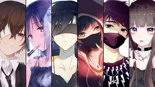 Nightcore → Top Songs of 2018 Switching VocalsMashup  Lyrics 乂 [upl. by Aufmann]