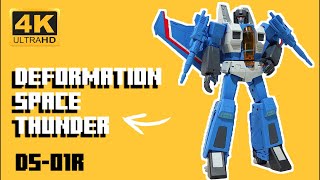 Deformation Space DS01R Thunder MP Thundercracker [upl. by Oneladgam13]