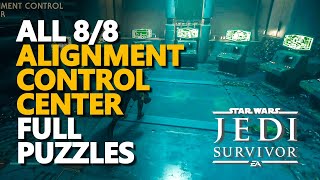 Alignment Control Center Star Wars Jedi Survivor Full Puzzle [upl. by Beitris]